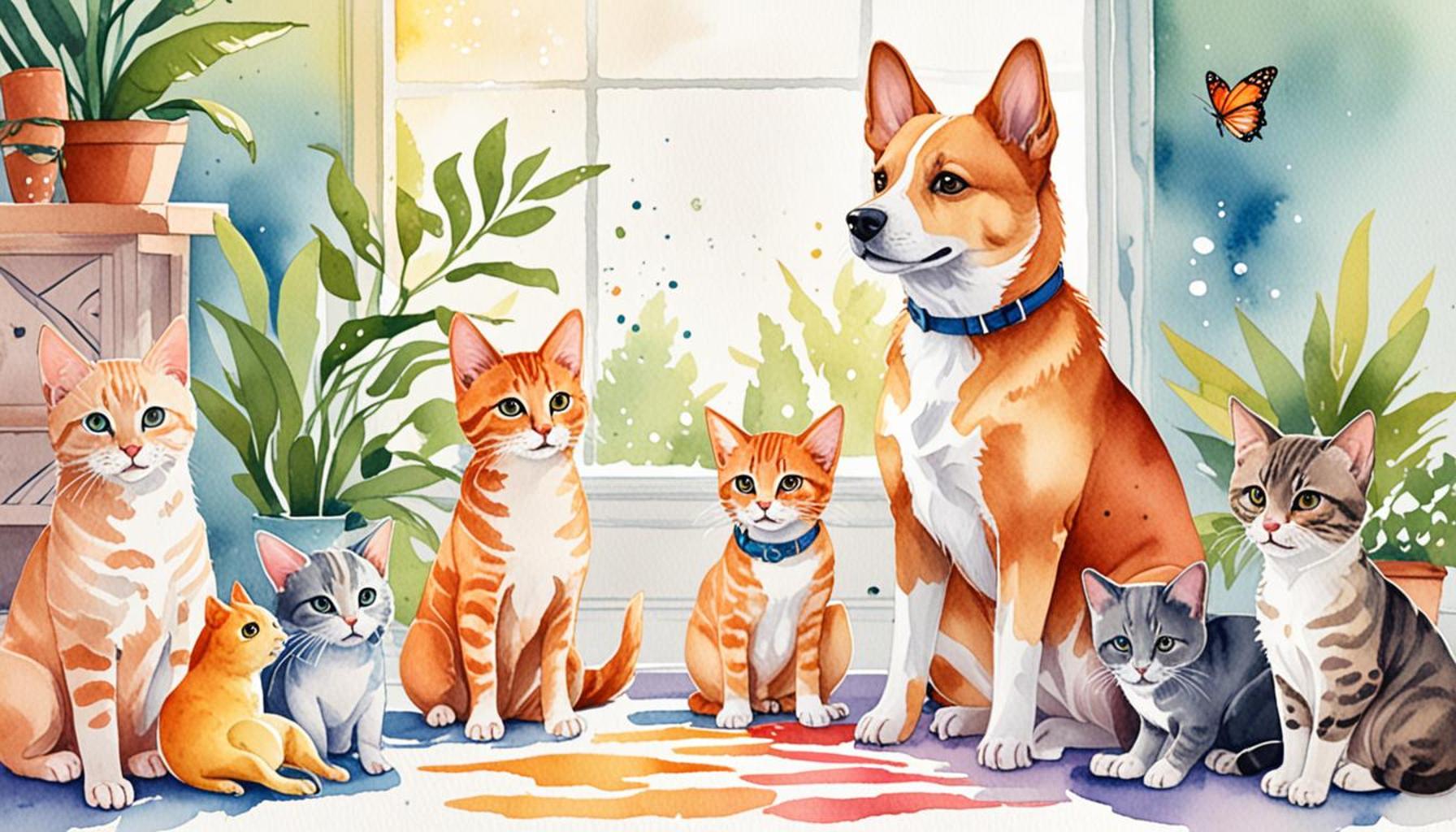 Strategies to Integrate an Adopted Pet into a Family with Other Animals