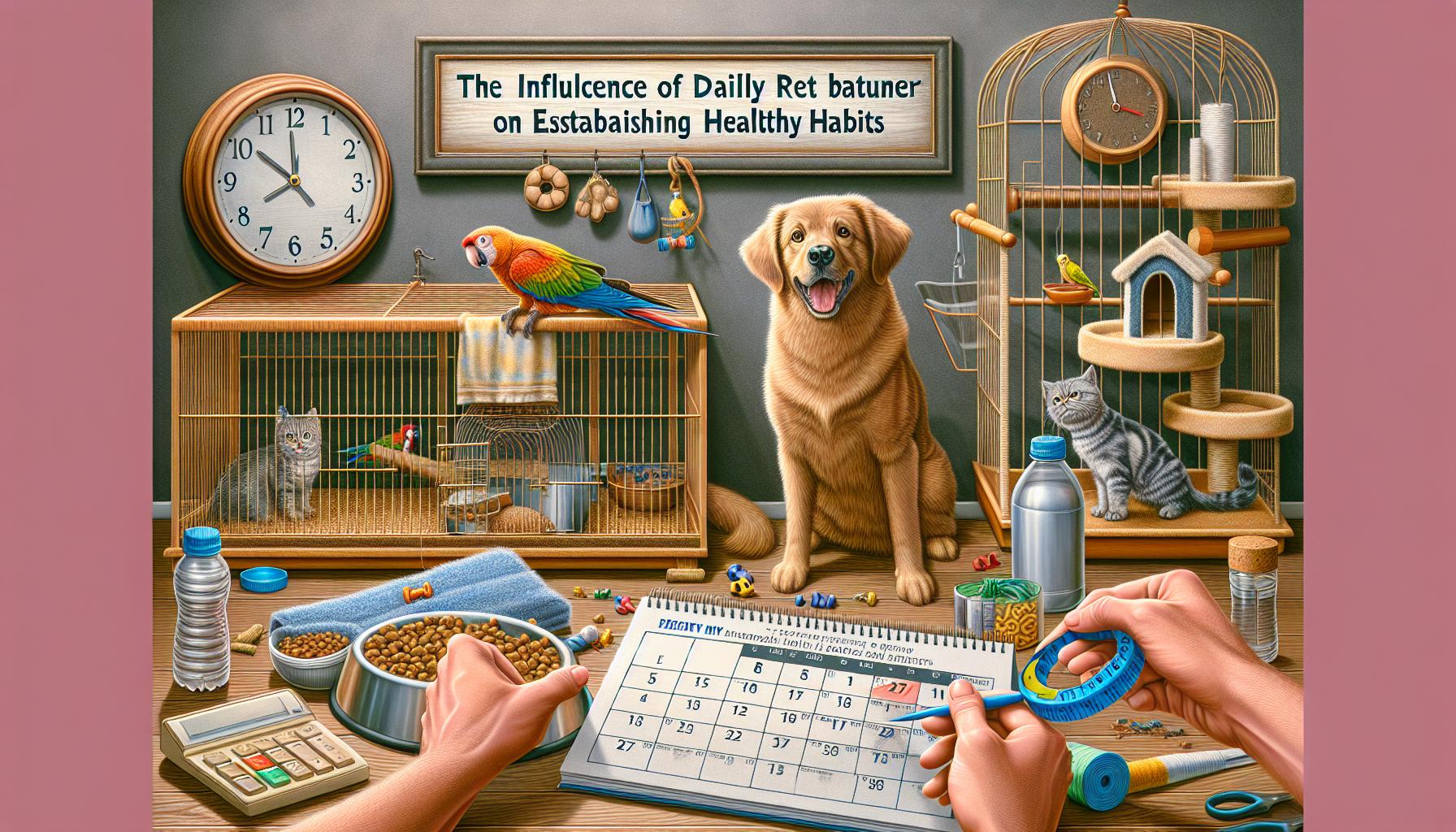 The Influence of Daily Routine on Pet Behavior: Establishing Healthy Habits