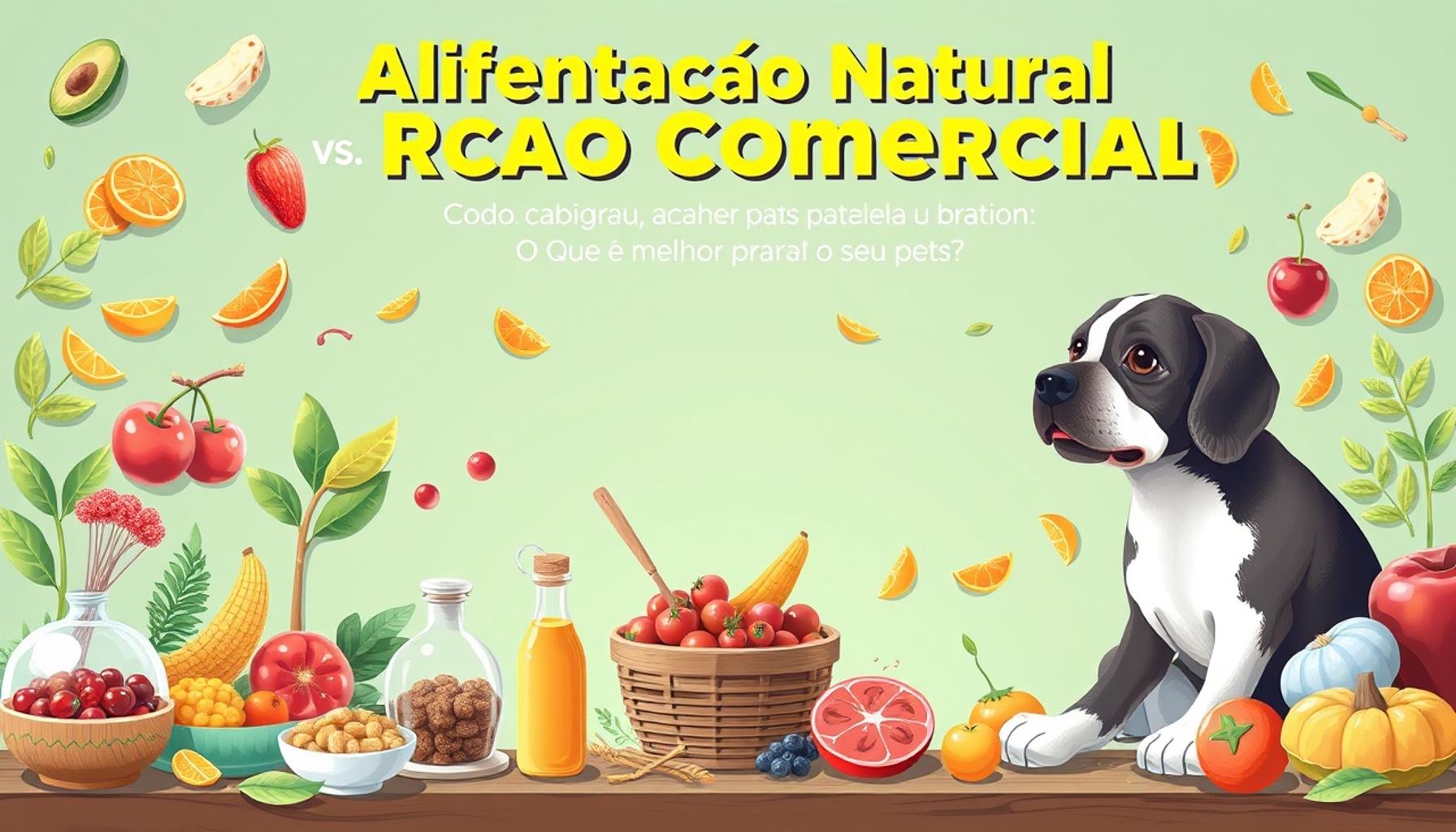 Natural Food vs. Commercial Feed: What is Better for Your Pet?