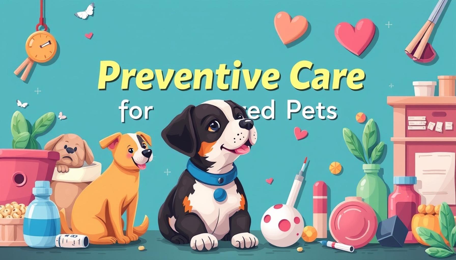 The Importance of Preventive Care for Adopted Pets: A Focus on Vaccinations and Parasite Prevention