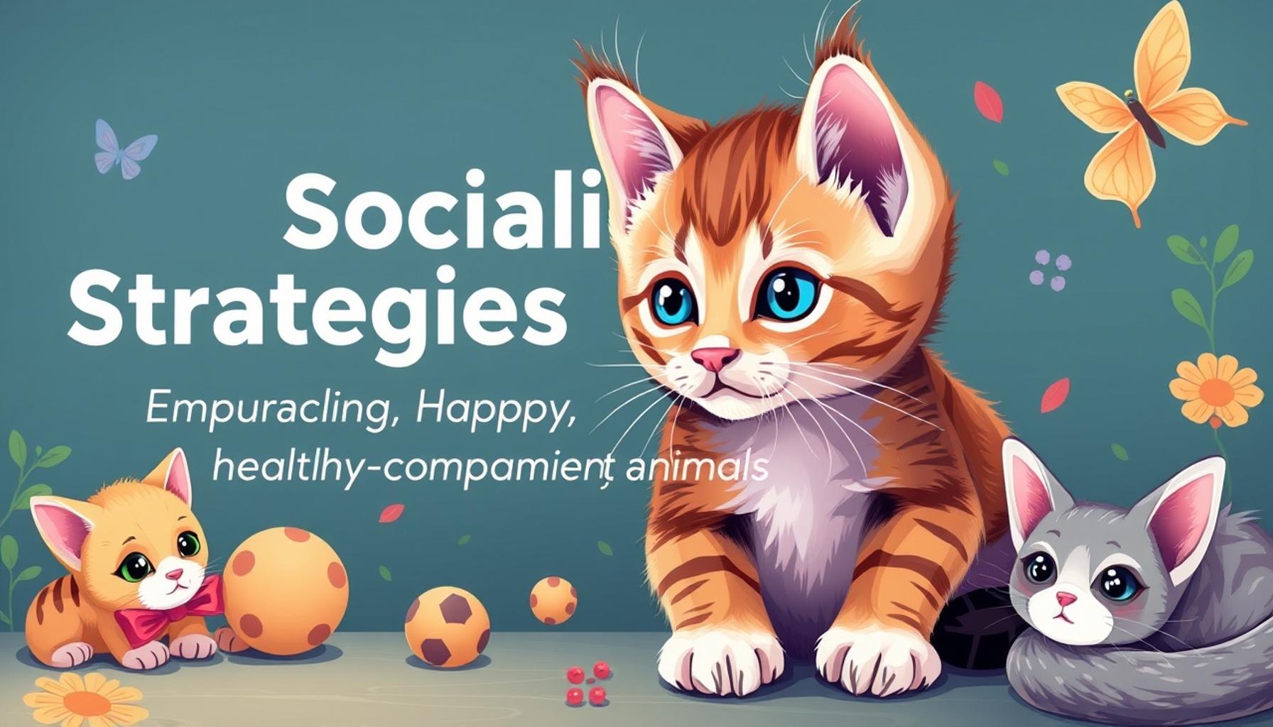 Socialization Strategies for Kittens: Ensuring Happy, Healthy Companion Animals