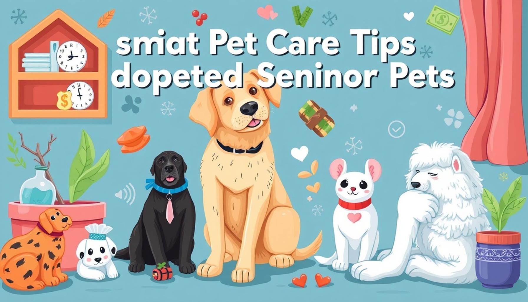 Essential Pet Care Tips for Adopted Senior Pets: Ensuring Comfort and Health