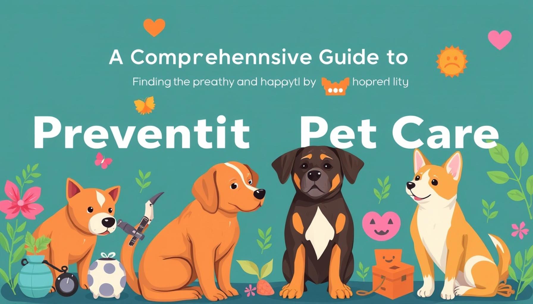 A Comprehensive Guide to Preventive Pet Care: Ensuring a Healthy and Happy Life for Your Companion Animals